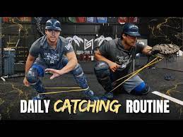 Baseball Drills: Catcher’s routine